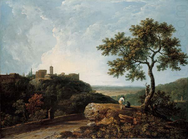 Richard Wilson The Temple of the Sybil and the Campagna, china oil painting image